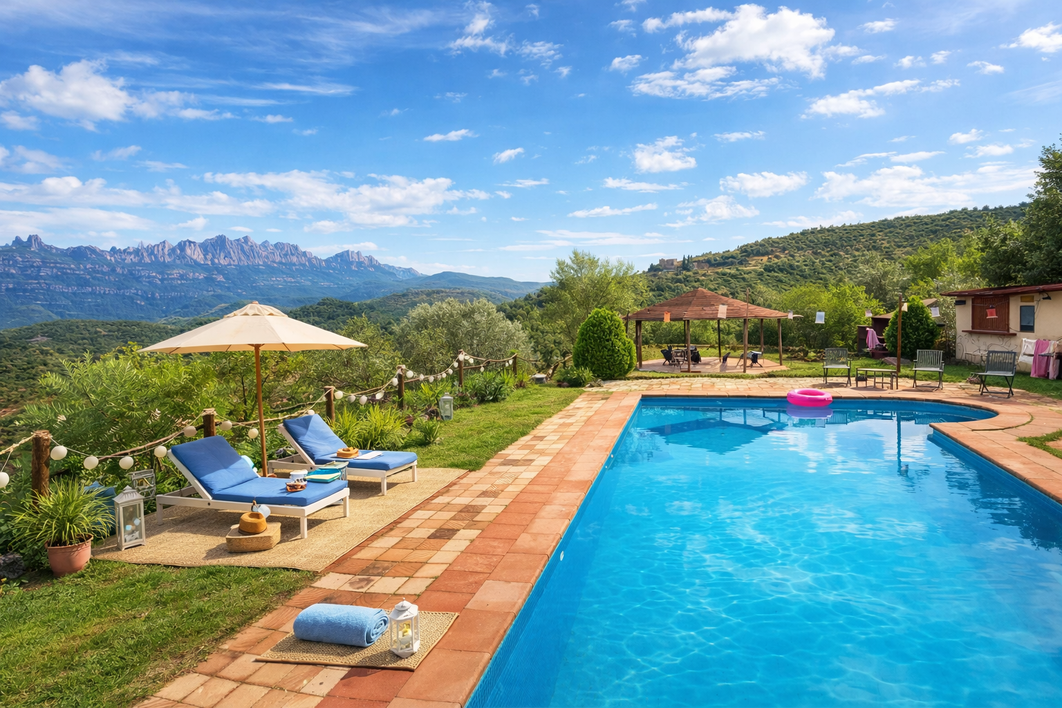 Verano en la piscina de cal miquel